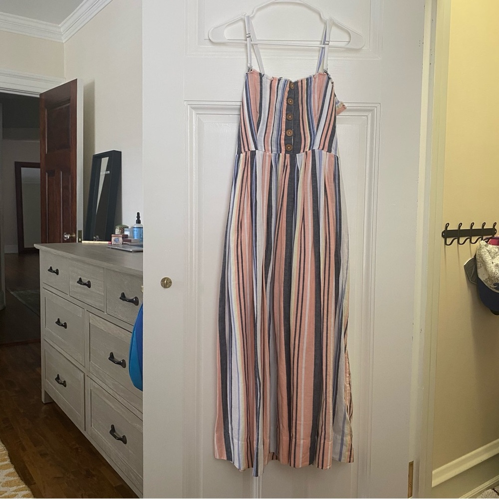 free people striped maxi dress